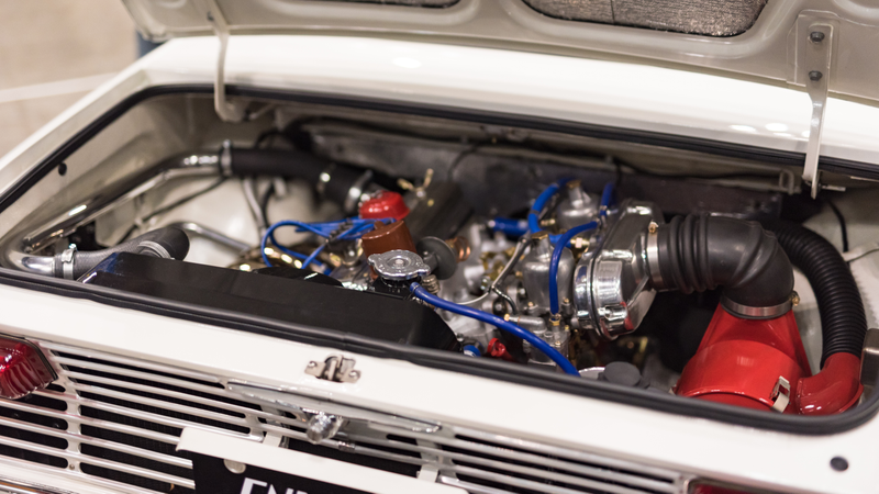 The rear-engined Hino Contessa